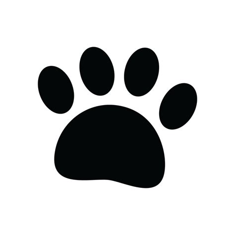 Dog paw print transparent background 47463678 PNG