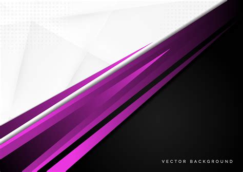 Template corporate concept purple black grey and white contrast ...