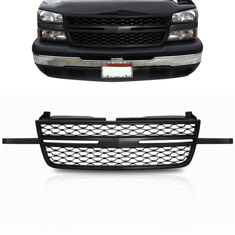2005 Chevy Silverado Grille Chevy Silverado HD X METAL Series Black