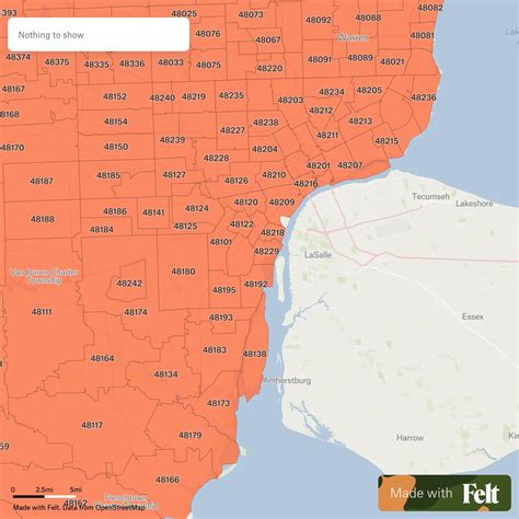 ZIP Codes in Wayne County, Michigan