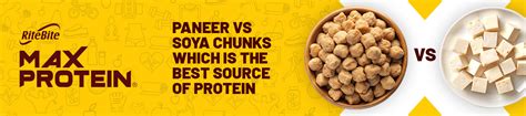 Paneer vs Soya Chunks - Which is the Best Source of Protein? – RiteBite ...