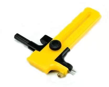 Excel Impex Circle Round Knife Cutter for Cloth Papers, Films, Leather ...