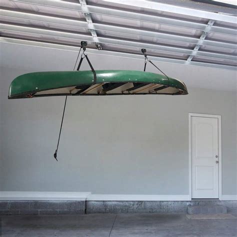 Kayak Hoist Heavy Duty Ceiling Storage Hoist Rack Pulley Garage Shed ...
