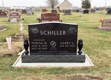 Monument Samples | Schmitz Funeral Homes