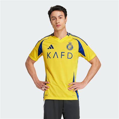 Clothing - Al Nassr FC 24/25 Ronaldo Home Jersey - Yellow | adidas ...