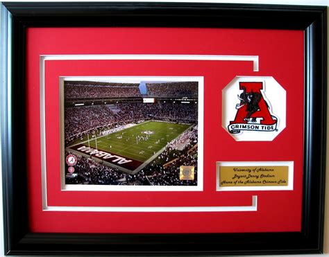 NCAA Alabama Crimson Tide Bryant-Denny Stadium Framed Landscape Photo ...