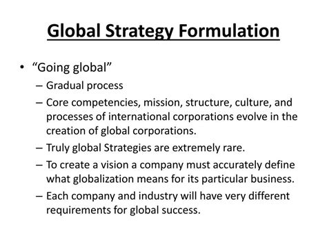 Global Strategy Formulation 的图像结果