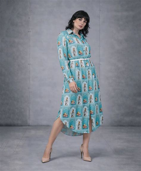 Mahal-e-Muse Shirt Dress – Cool Cucumber