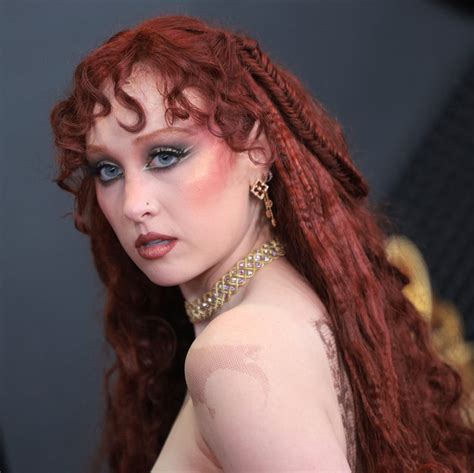 Chappell Roan wore Mugler's pierced-nipple dress to the Grammys