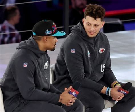 Parents Were Mahomes' and Hurts' Best Teams | Newsmax.com