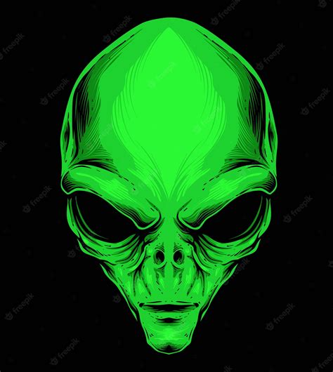 Alien Head Vector 的图像结果