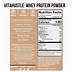 Image result for Whey Protein Powder Nutrition Facts