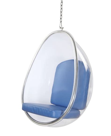 Zula Ghar Acrylic OvalTransparent Swing with Cushion : Amazon.in: Home ...