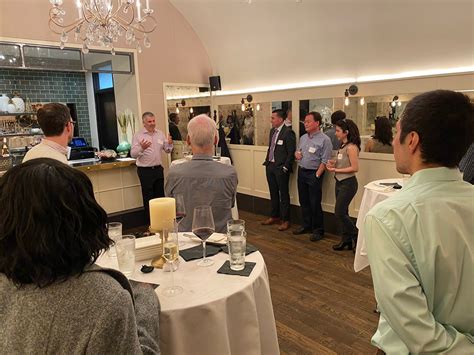 Alumni connect at Economics Department reception | Economics | University of Illinois Chicago