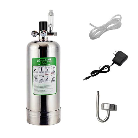 ZRDR CO2 Generator System Carbon Dioxide 4L with Dual Gauge Display ...