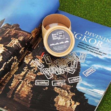 20pcs 4 styles Metal Bookmarks Souvenirs Box Line Marker with Box - Ca ...