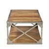 Fiona Coffee Table : Base of iron frame & top in Mango WOOD | Furniture ...