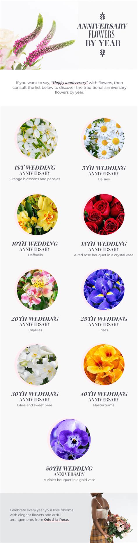What Color Flowers For 10 Year Anniversary at Jose Orr blog