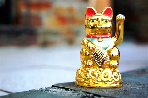 Cat Statue In China
