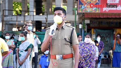 Police official talks about Corona virus and importance of stay in home ...