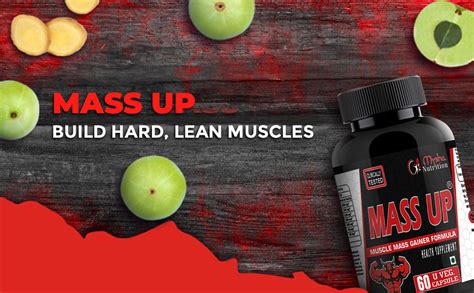 Mysha Nutrition Mass Up Mass Gainer Capsules 60 Capsule