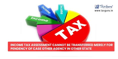 Income Tax Assessment cannot be transferred merely for pendency of case ...