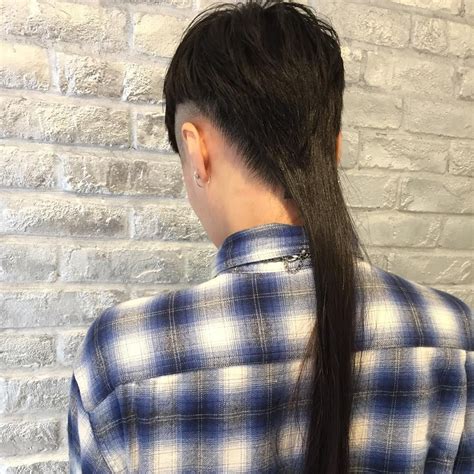 man with very long rattail / mullet hair | Hair cuts, Mullet haircut ...