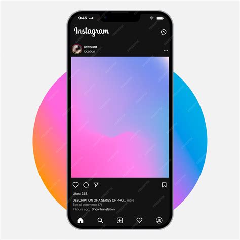 Instagram Template Iphone