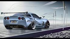 Liberty Walk Corvette by Tuning Timelapse By N T Design Chevrolet Liberty Walk Corvette