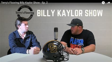 Terry’s Flooring Billy Kaylor Show – Ep. 4 – GreeneSportsZone