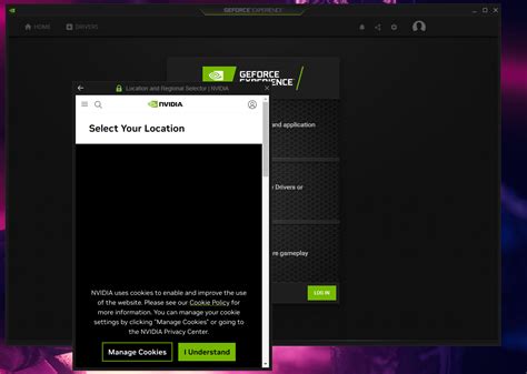 GeForce Experience Log In 的图像结果