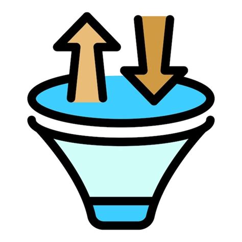 Inhaltsfilter-Symbol Umriss InhaltsFilter-Vektor-Symbon für Webdesign ...