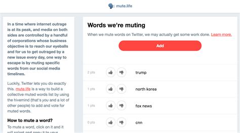In a world of outrage, mute words