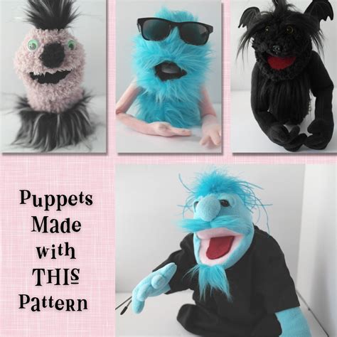 Image result for Easy Hand Puppet Pattern