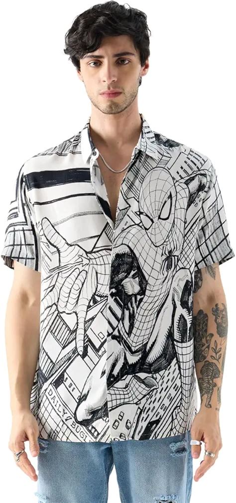 The Souled Store Official Spider-Man: Swingin' Men Holiday Shirts ...