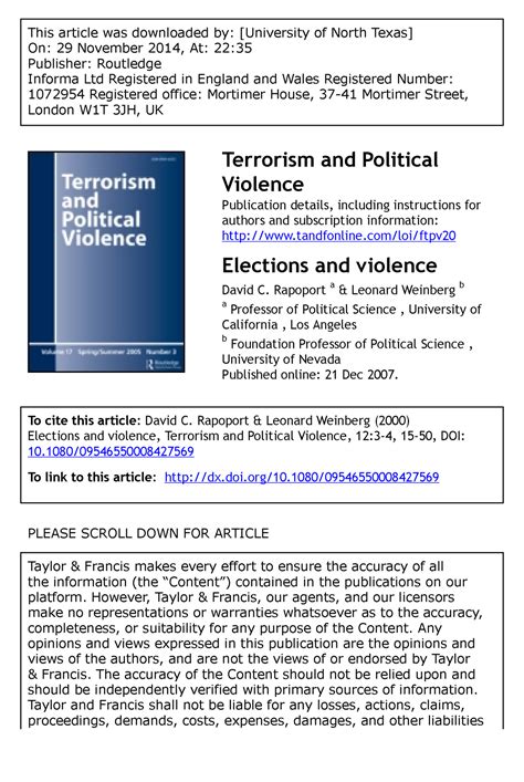 Rapoport 2000 - This article was downloaded by: [University of North ...