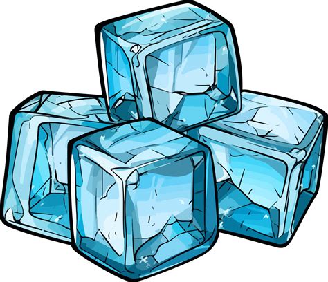 AI generated Cube of ice clipart design illustration 36519964 PNG