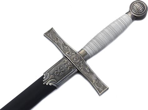 VulcanGear Medieval Middle Ages Sword with Matching Scabbard India | Ubuy