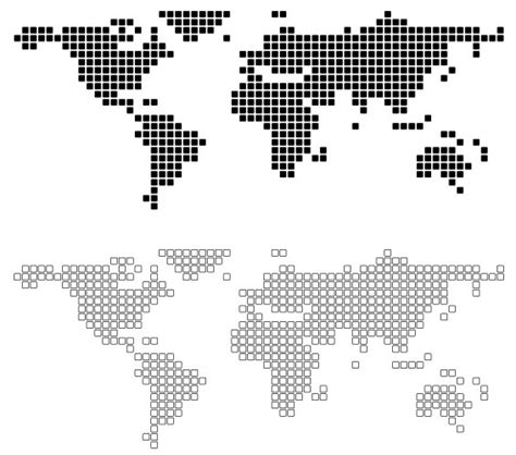 World Map Dots Vector 的图像结果