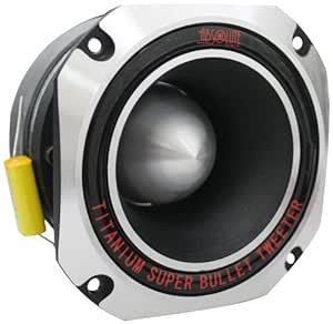 Absolute USA PBT43S 4-Inch Titanium Bullet High Compression Tweeter ...