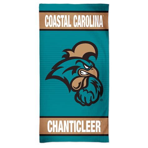 NCAA Coastal Carolina Team Graphics 30" x 60" Beach Towel - Walmart.com
