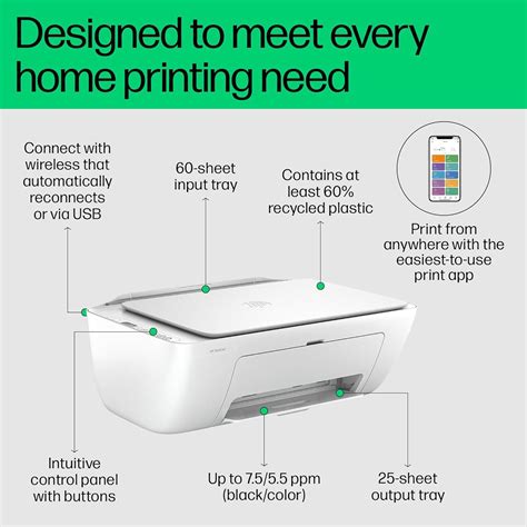 Buy HP DeskJet 2820 All in One Wi-Fi Inkjet Printer with Self Reset ...