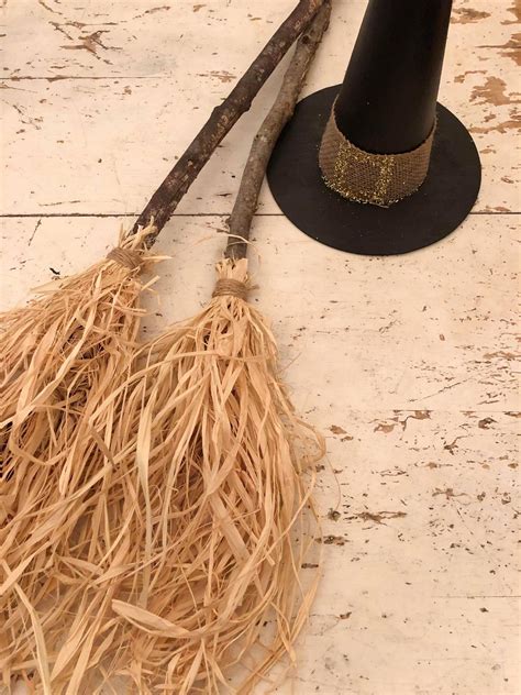 DIY Witch Broom - The Shabby Tree