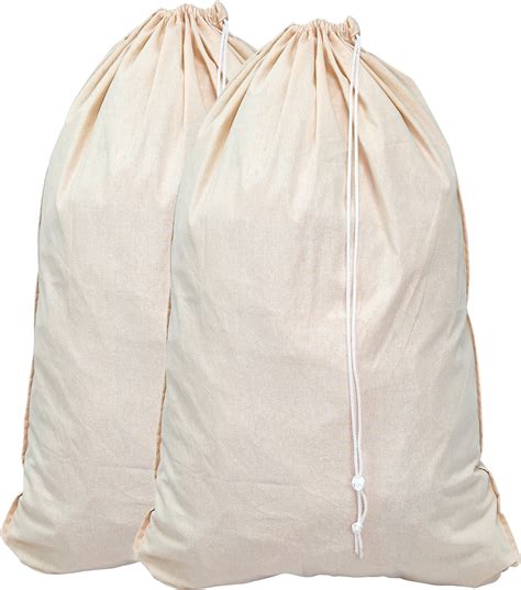Amazon.com: Canvas Laundry Bags - Extra Large, Heavy Duty, 100% Cotton ...