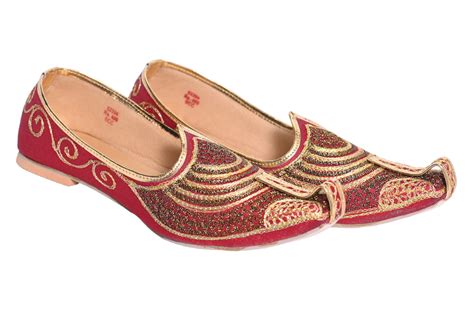 Mens Embroidered Mojari Juti 53394 – SREELEATHERS