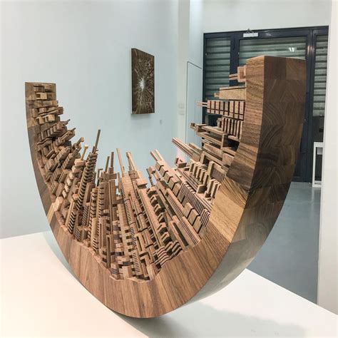 Stunning Abstract Wooden Sculptures Featuring Intricately Carved ...