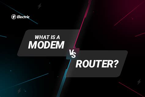 Modem vs Router 的图像结果