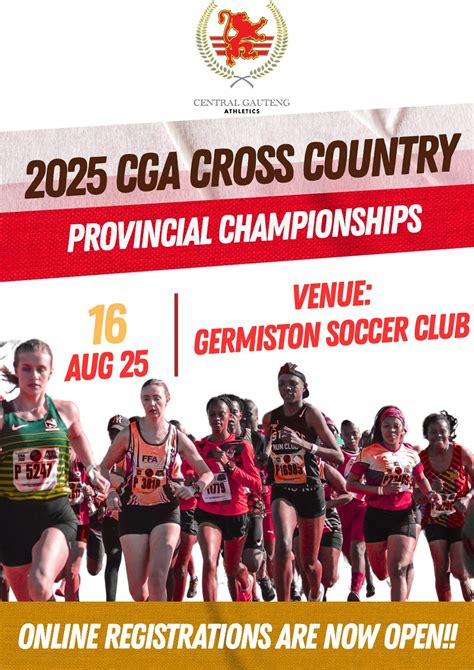 2025 CGA PROVINCIAL CROSS COUNTRY CHAMPIONSHIPS, GERMISTON SOCCER CLUB ...