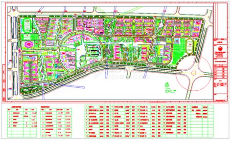 南通大学总平面规划设计cad图纸_城市规划_土木在线