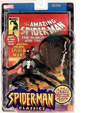 Spider Man Classics Black Costume Spider Man 6 Action Figure ...